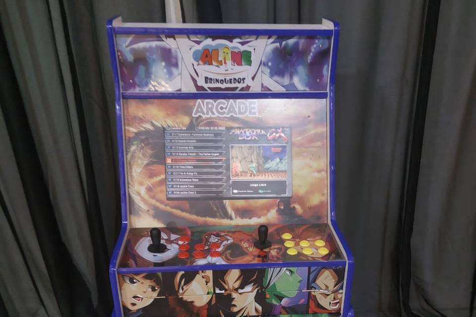 Aluguel de Fliperama