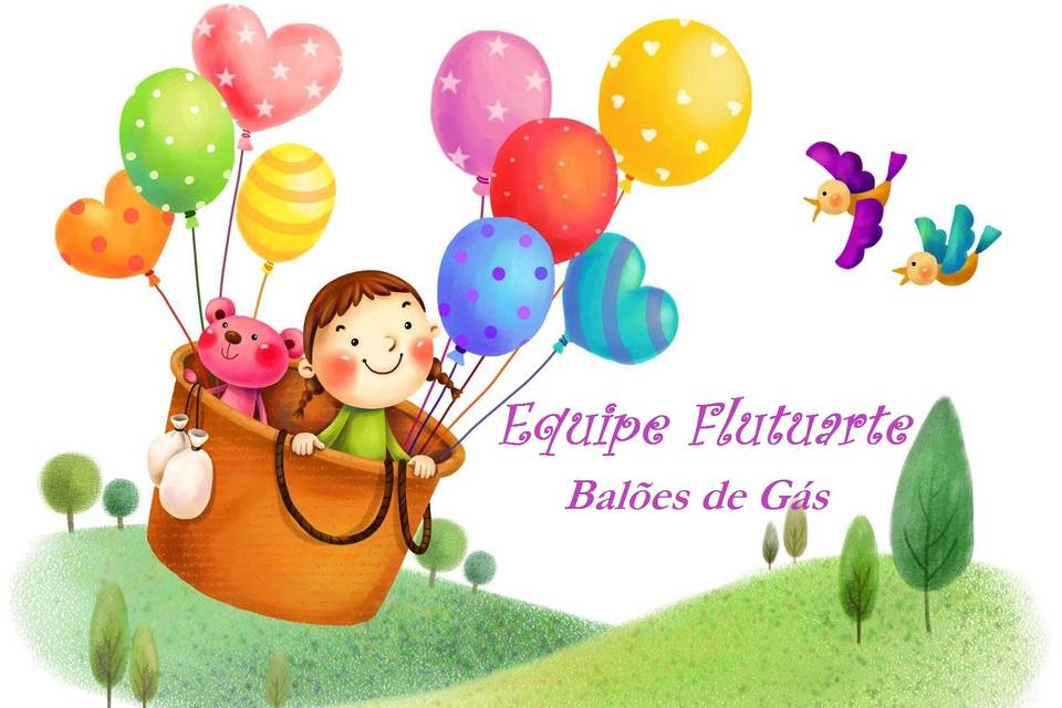 Equipe Flutuarte - Balões de gás