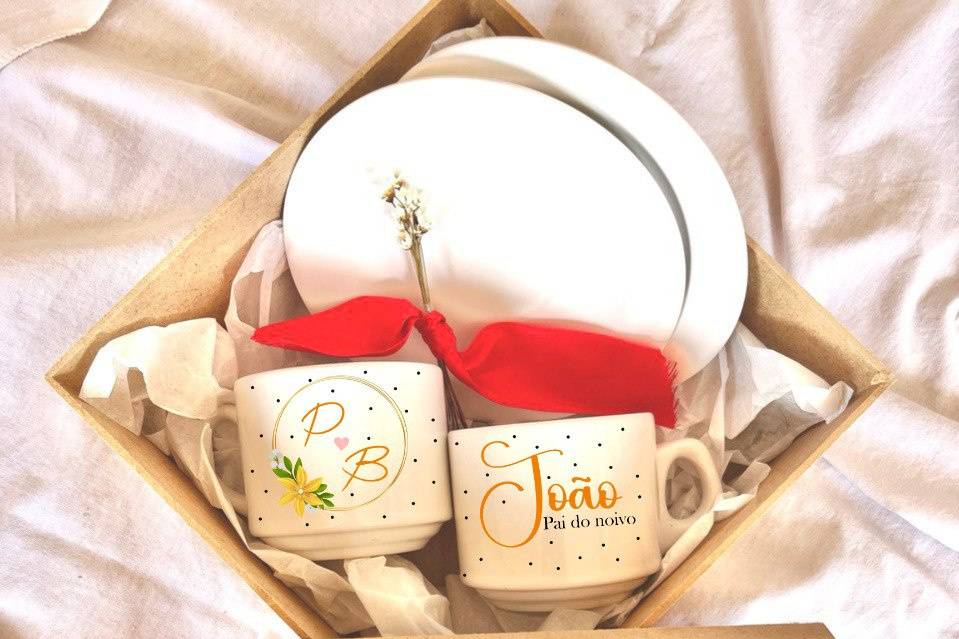 Xícara 180ml branca c/pires