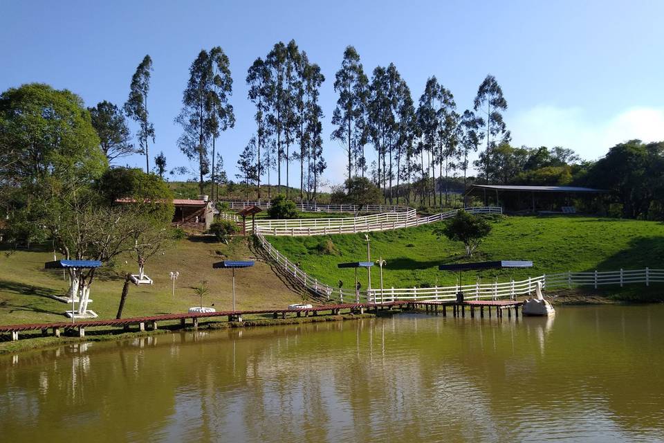 Lago na chácara