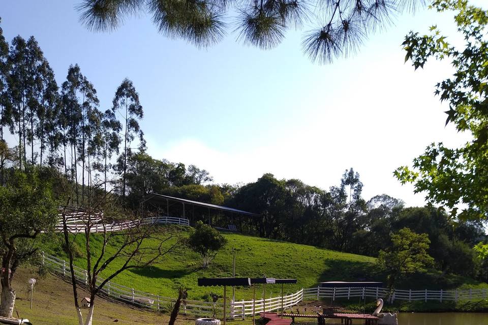 Lago na chácara