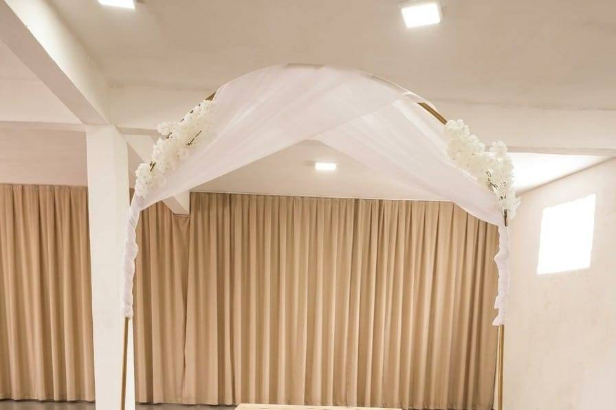 Decoração apra cerimonia