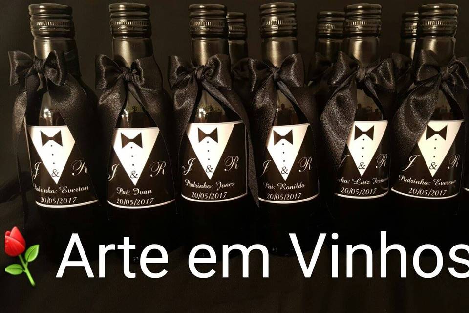 Garrafas de Mini-Vinhos