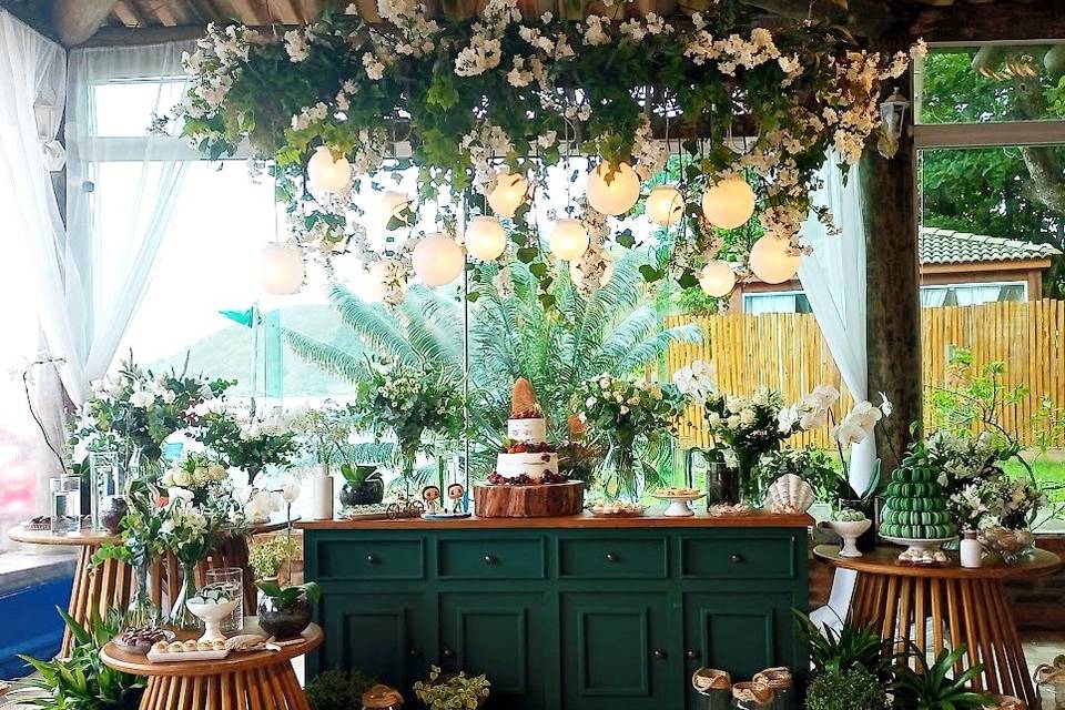 Casamento em tons verde Oliva