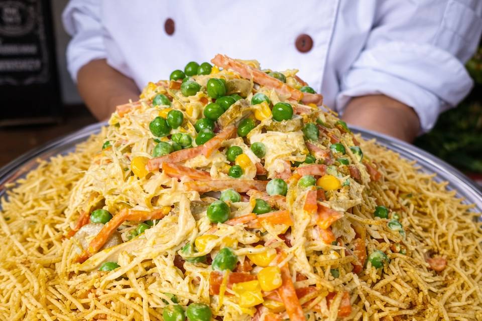 Salpicão de frango leve