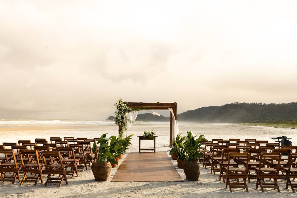 Altar na praia