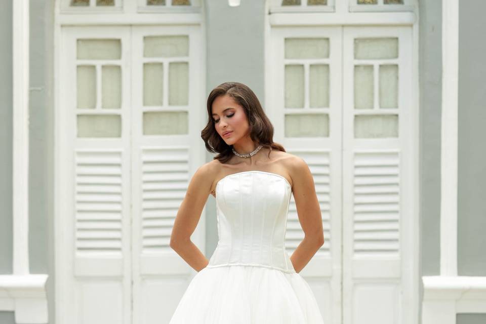 Vestido de noiva princesa