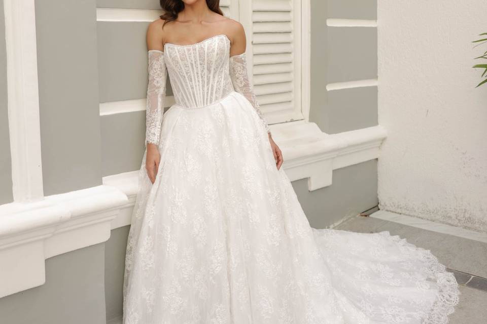 Vestido de noiva princesa