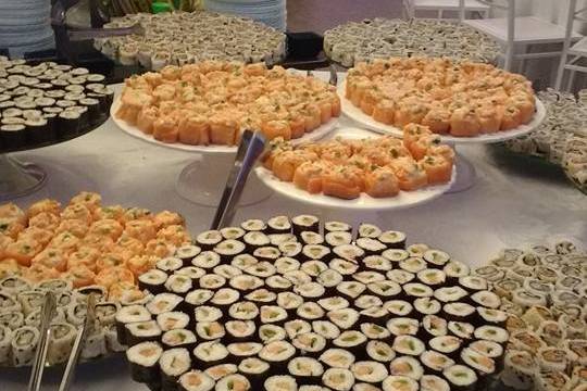 Mesa de sushis