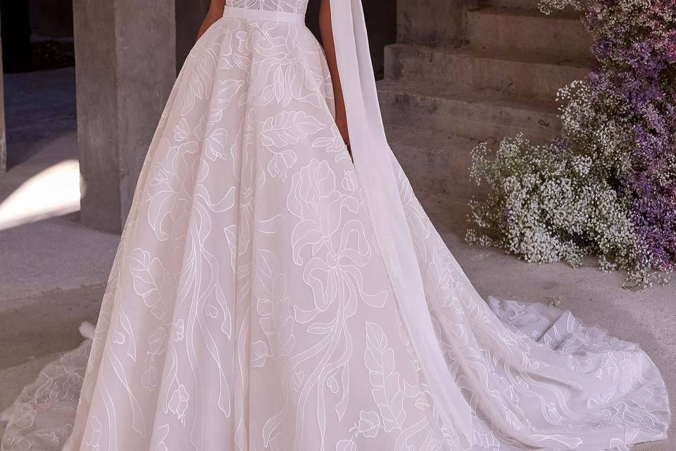Vestido de noiva princesa c
