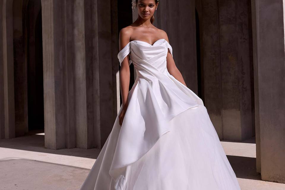 Vestido de noiva princesa com