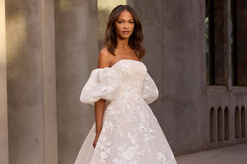 Vestido de noiva princesa c