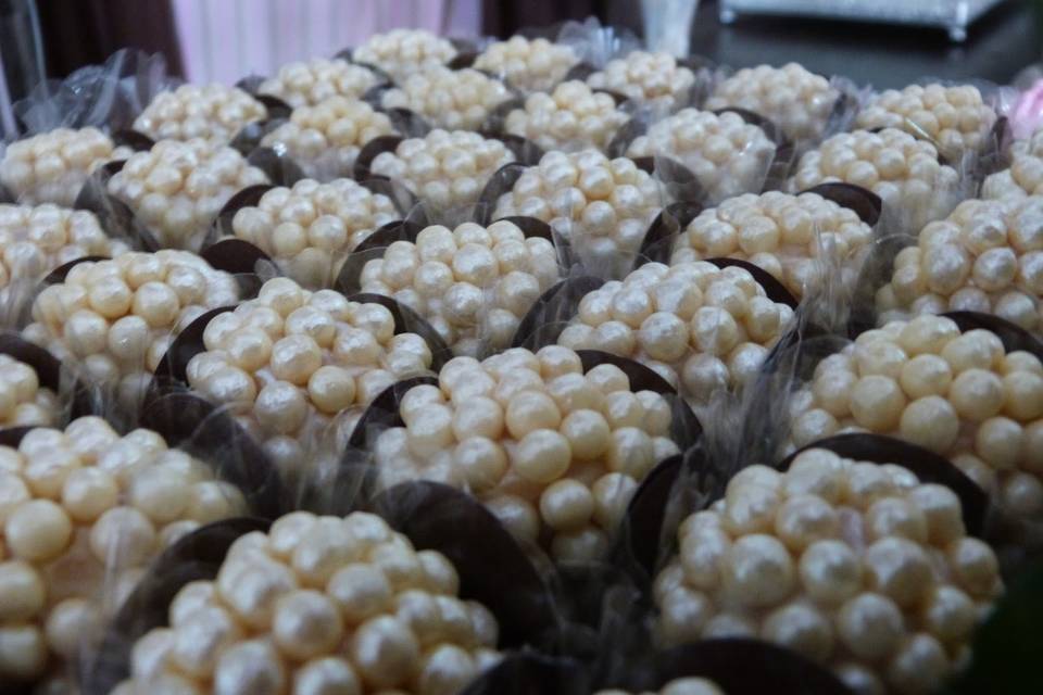 Brigadeiro perolado