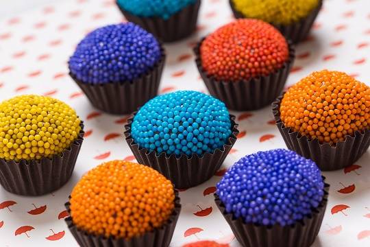 Brigadeiro colors