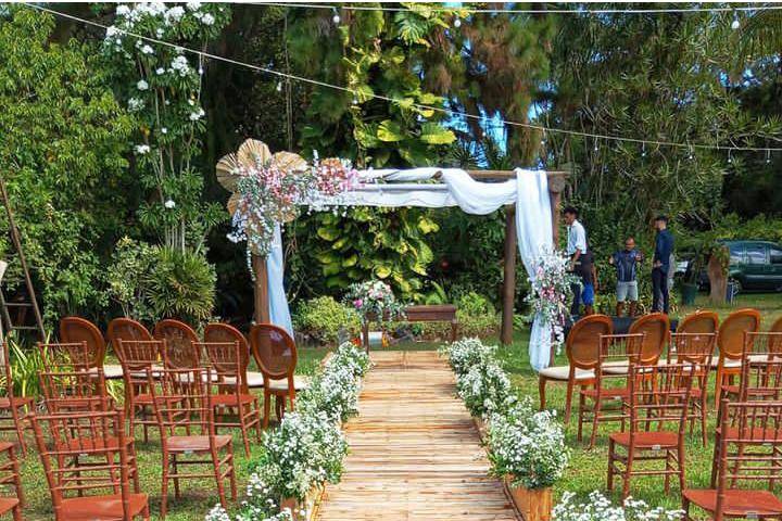 Altar na pergola