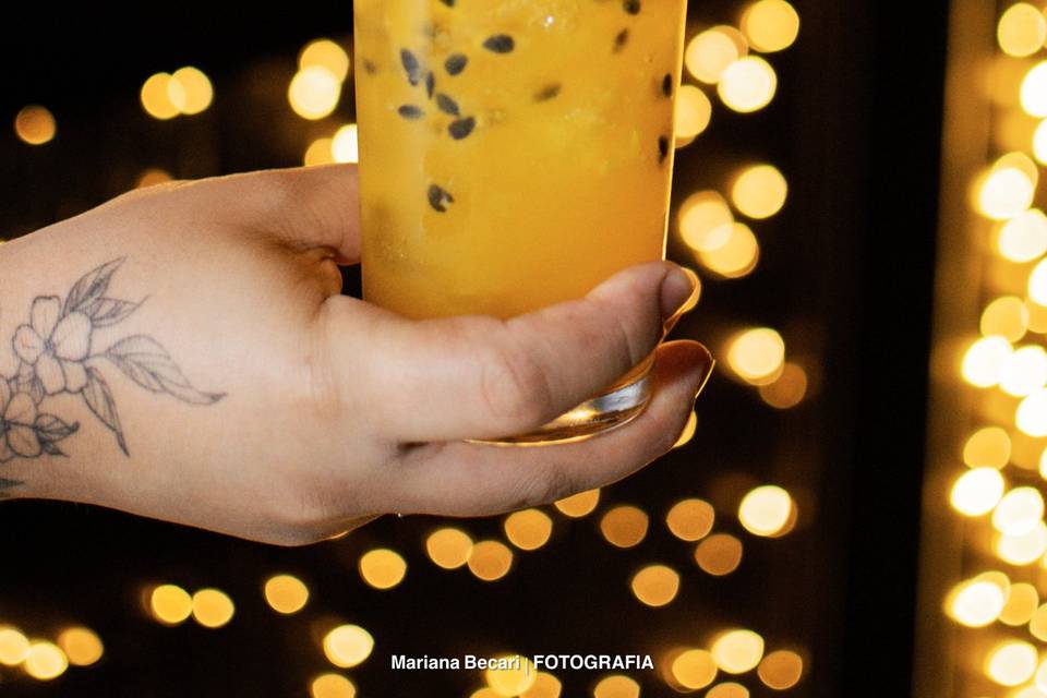 Caipiroska de maracujá
