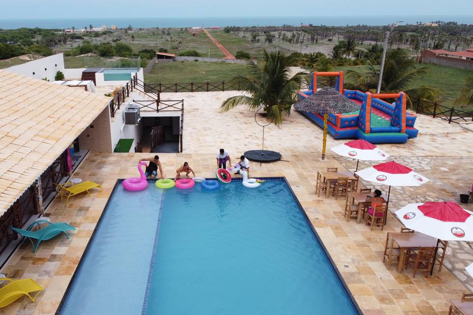 Piscina e vista