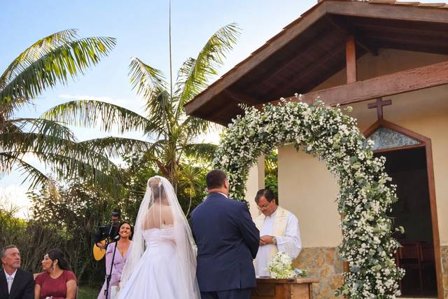 Casamento ao ar livre