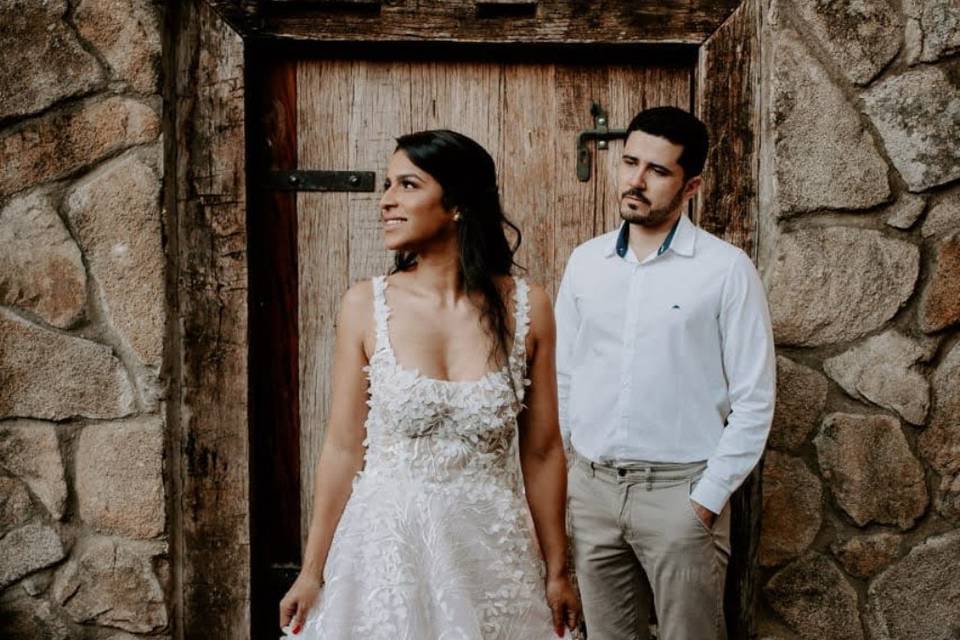 Casamento ao ar livre