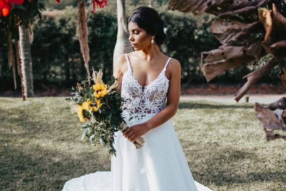 Casamento ao ar livre