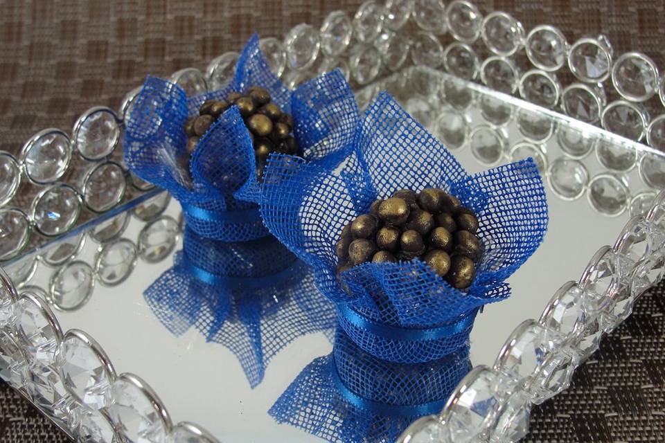 Forminhas de doces Azul royal cv012-l