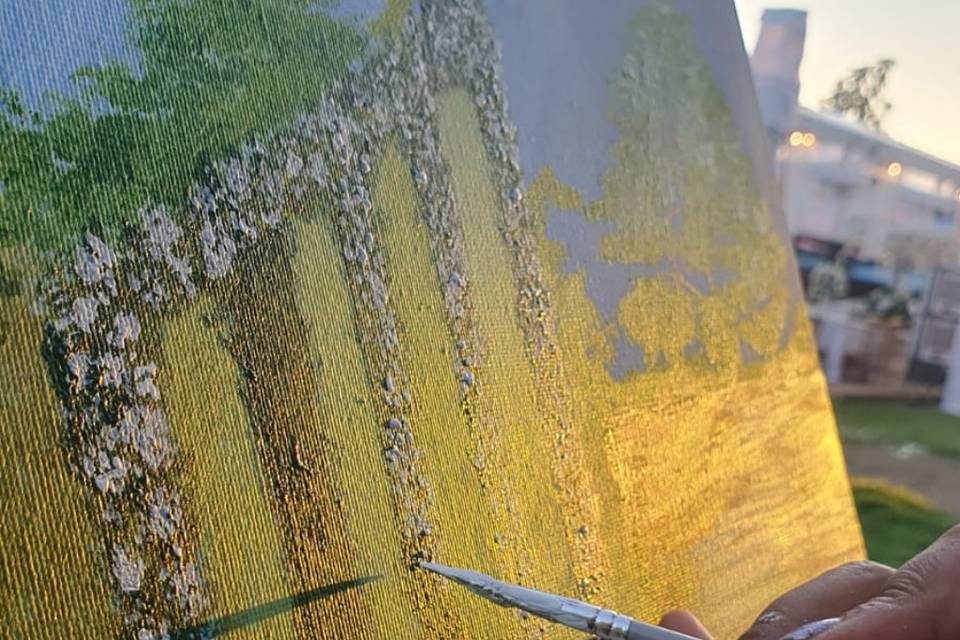 Pintura ao vivo