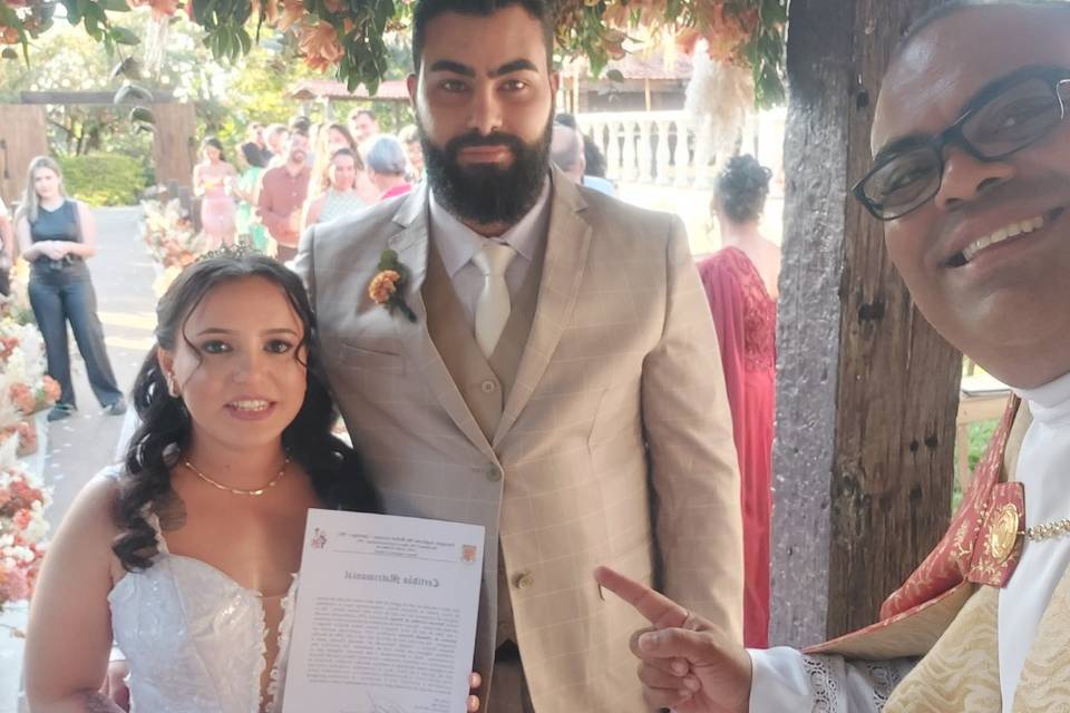 Gustavo e Patrícia: o amor tra