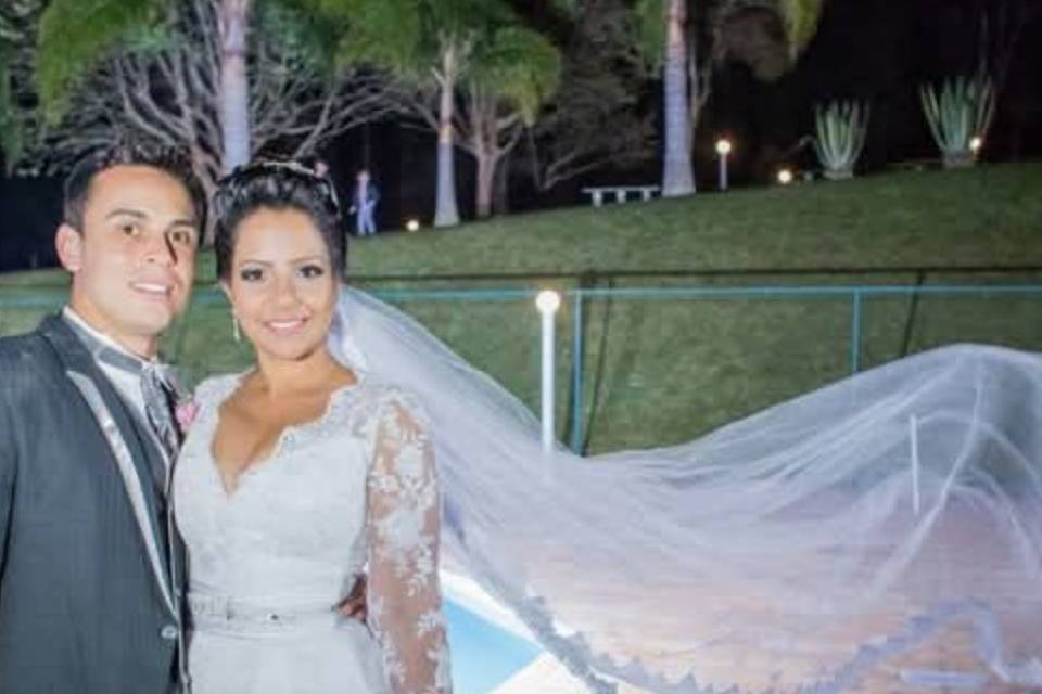 No jardim