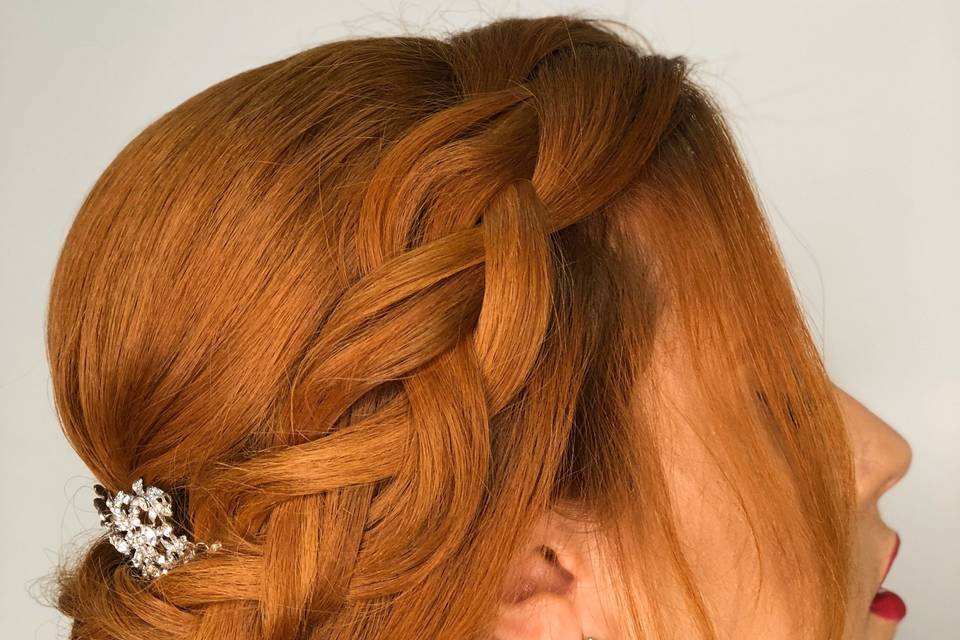 Penteado com trança