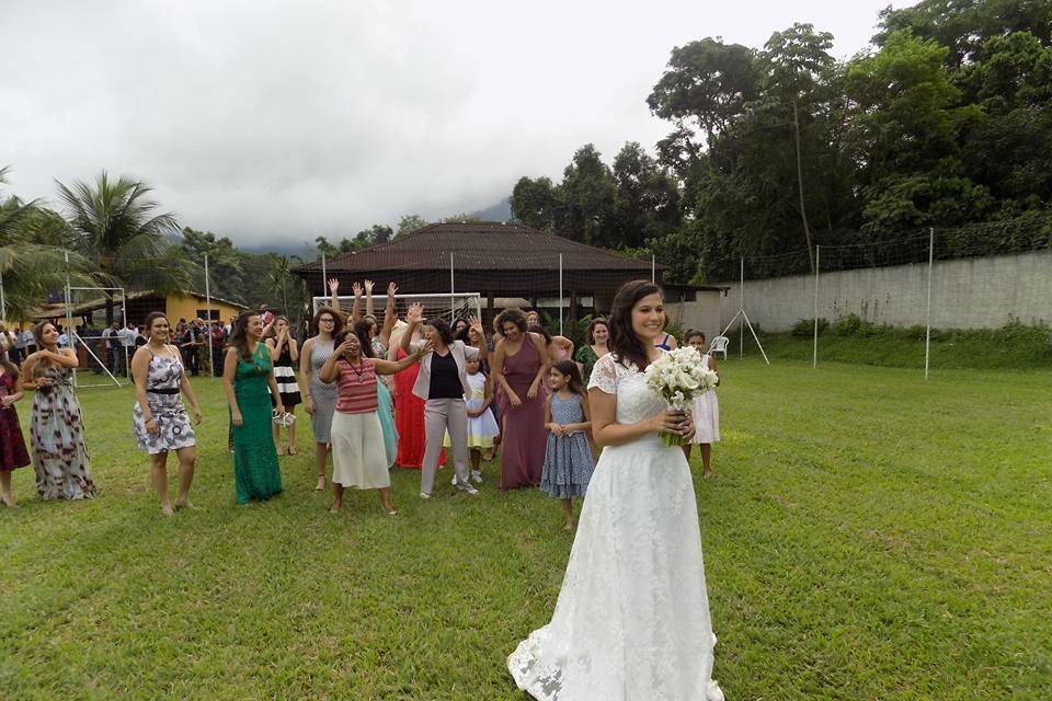 Hora do bouquet