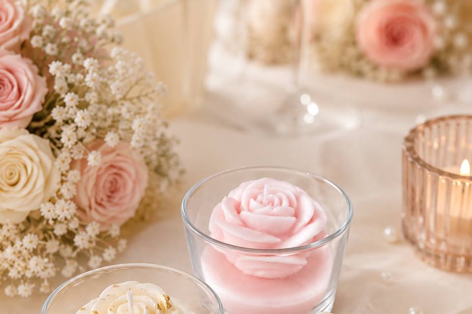 Lembrancinhas/vela aromática