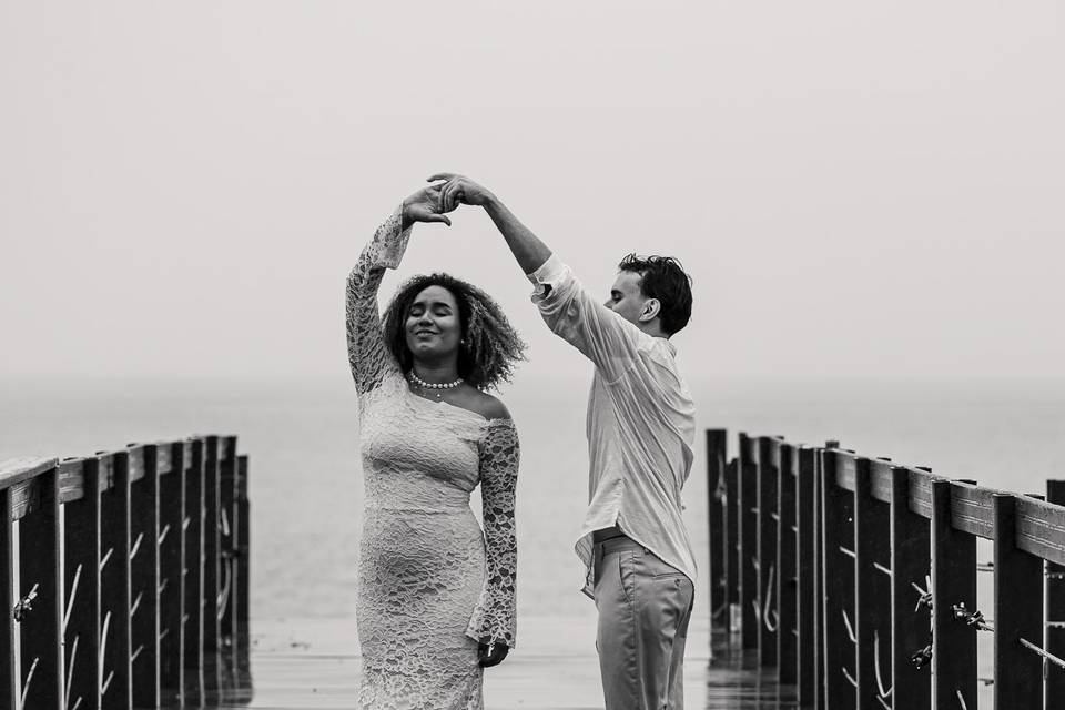 Pré Wedding na chuva