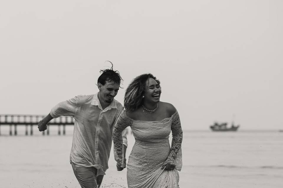 Pré Wedding na chuva