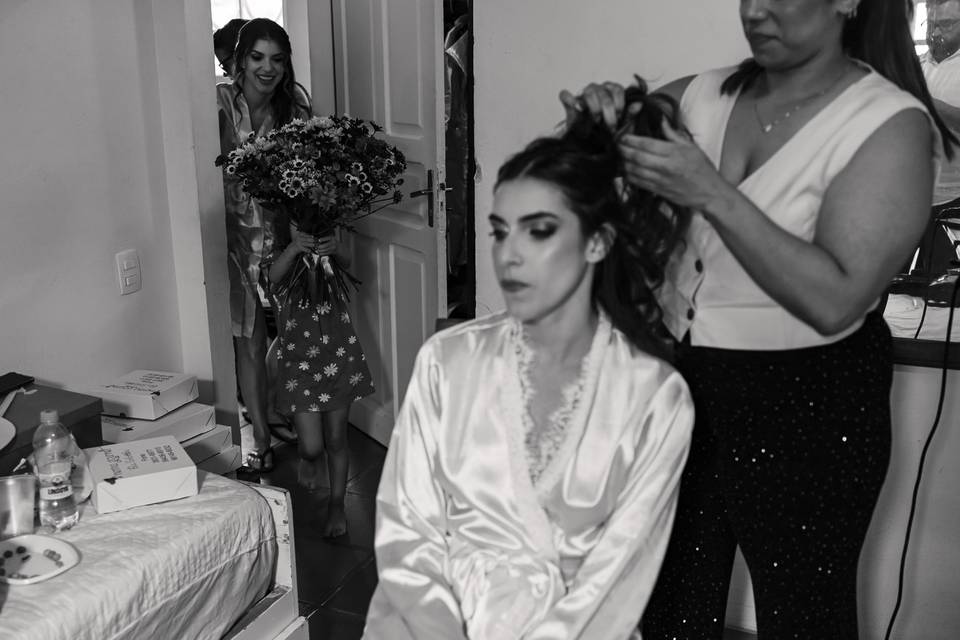 Making off