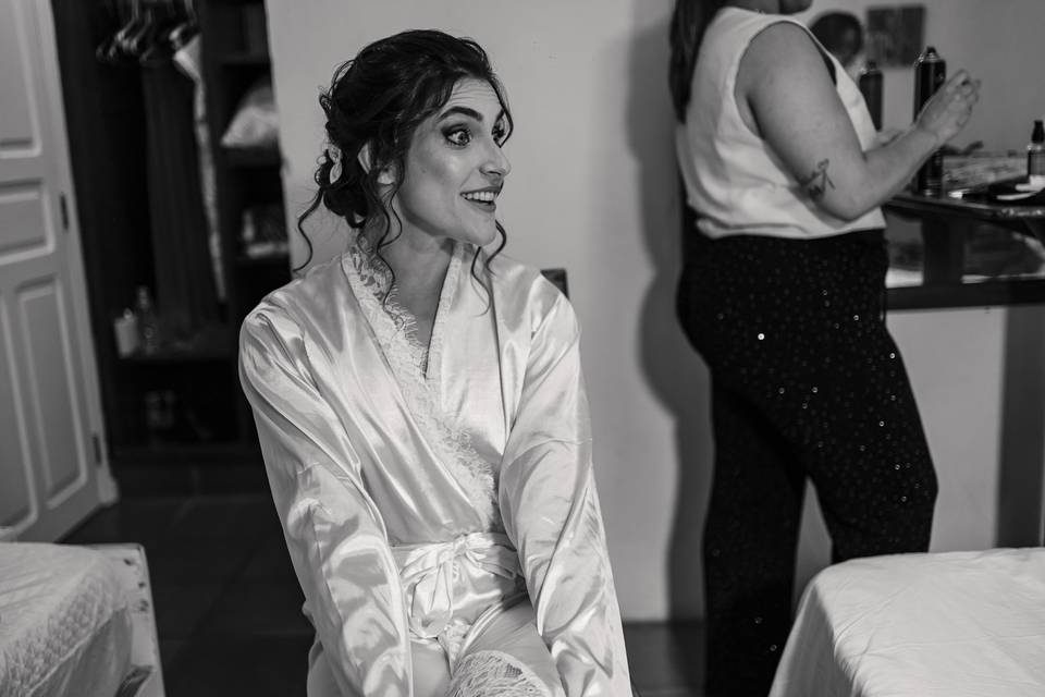 Making off