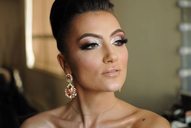 Noiva - teste de maquiagem