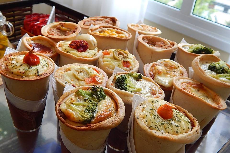 Pizza Roots - Pizza em cone