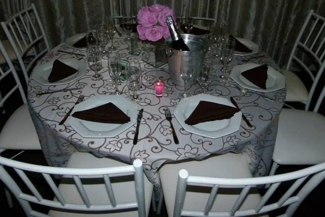 Decoração de mesas
