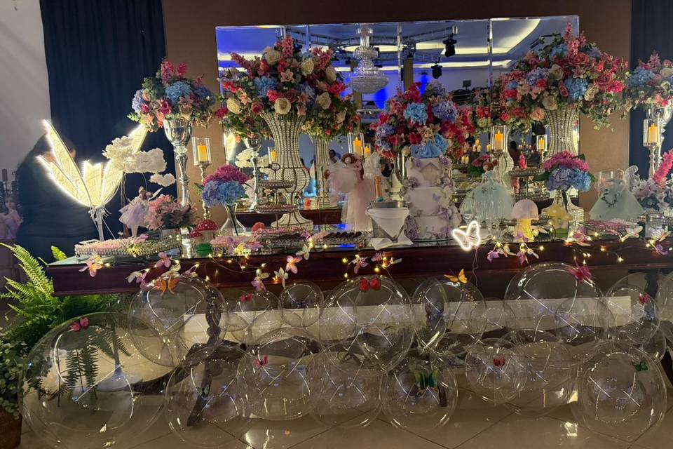 Mesa bolo personalizada