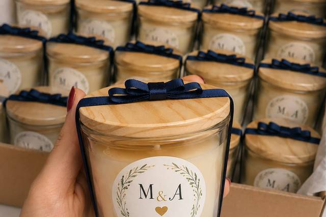 Pote de vela aromática 100g