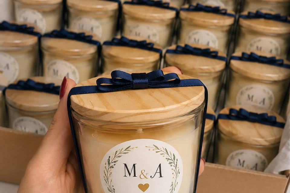 Pote de vela aromática 100g