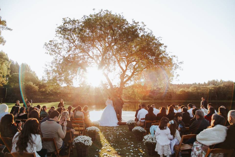 Casamento - por do sol.