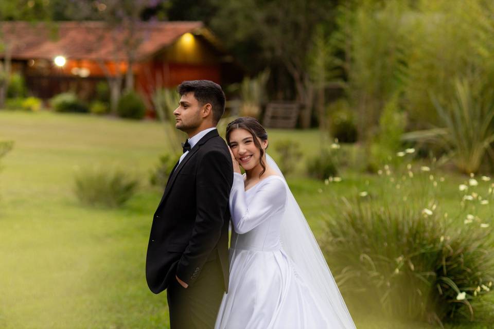 Casamento ao ar livre