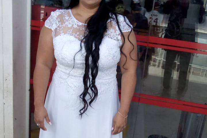 Vestido Noiva Simples