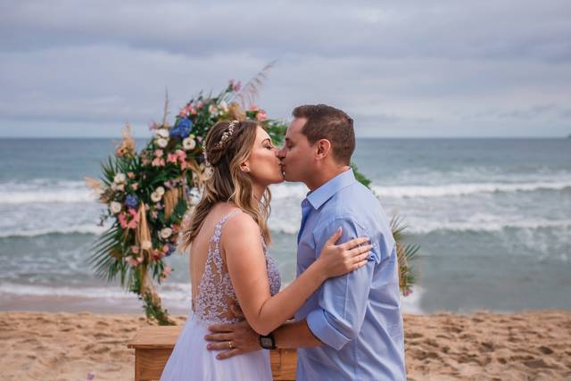 Bodas de casamento na praia