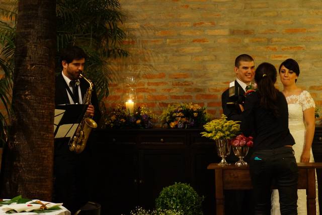 Duo Sax Teclado Mini Wedding