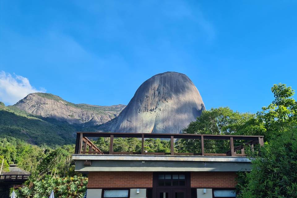 Vista da piscina