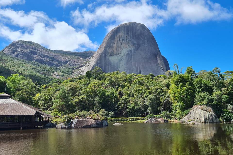 Lago da pousada