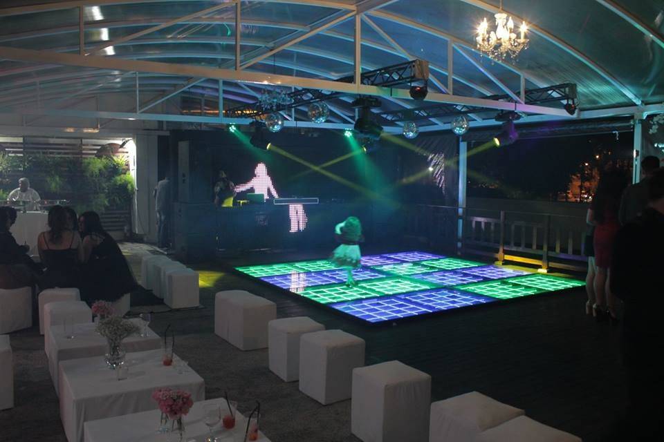 Pista de dança de led 3D