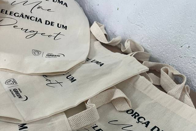 Sacola algodão